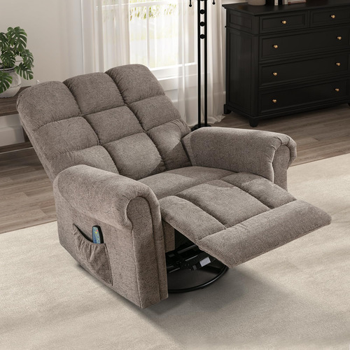 Phoenix Home Silla Reclinable Mecedora De Gran Tamaño Con