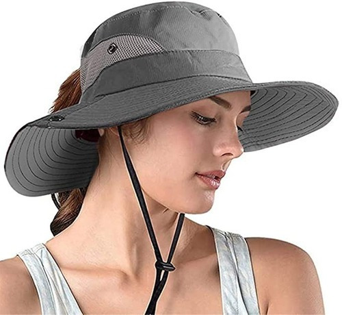 Sombrero De Playa Plegable Con Protección Uv Fem Summer