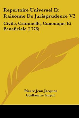 Libro Repertoire Universel Et Raisonne De Jurisprudence V...