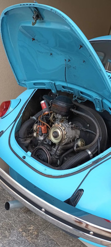 Vw Fusca 1300 Azul, Todo Revisado E Muito Original