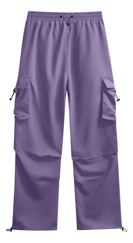 Pantalones Para Hombre Con Cintura Elástica Con Cordón Y Bol