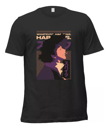 Remera Anime Cowboy Bebop Spike Spiegel A2 Unisex