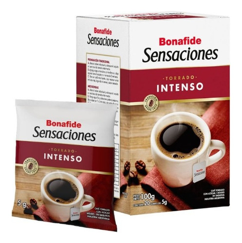 Cafe Bonafide Sensaciones X 18 Saquitos 