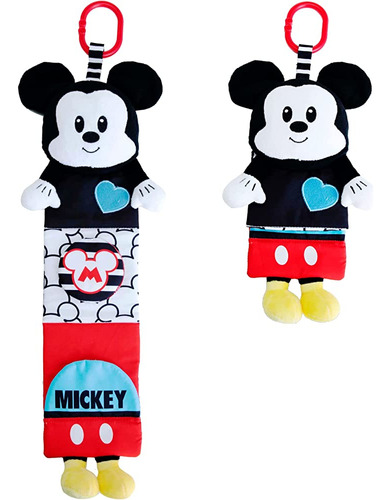 Niños Preferidos Disney Baby Mickey Roll Out Soft Book, Blac