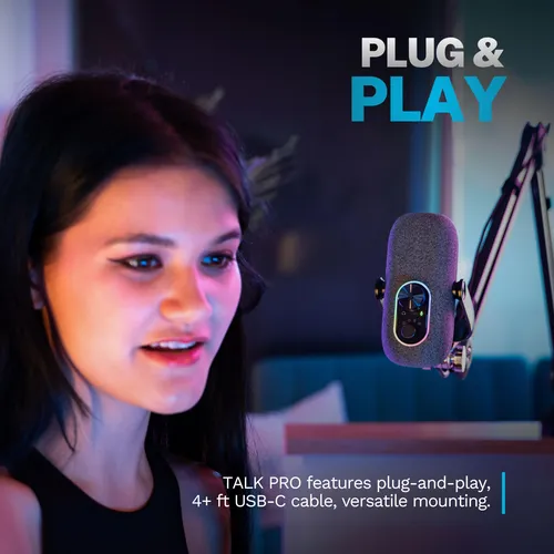 Jlab Epic Talk - Micrófono De Transmisión Usb Para Juegos.