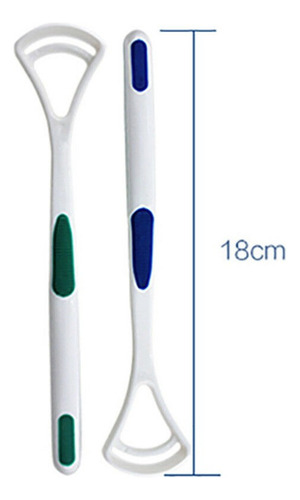 O Scraper Handle Tongue Cleaners Bad Good Breath Brush 5082