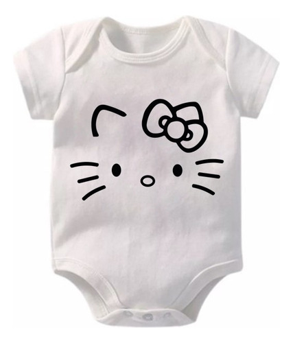 Body Bebe Pilucho Personalizado Hello Kitty