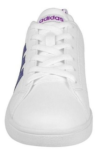 Tenis Casuales Mujer Simipiel Blanco-púrpura Bb9620 | gratis