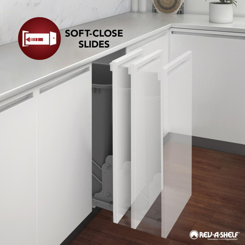 Rev-a-shelf Double Stretout Debajo De La Basura Del Gabinete