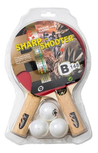 Set Ping Pong Giant Dragon Sharp Shooter 1 Estrella Sin Red