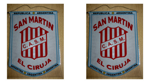 Banderin Chico 13cm San Martin De Tucuman