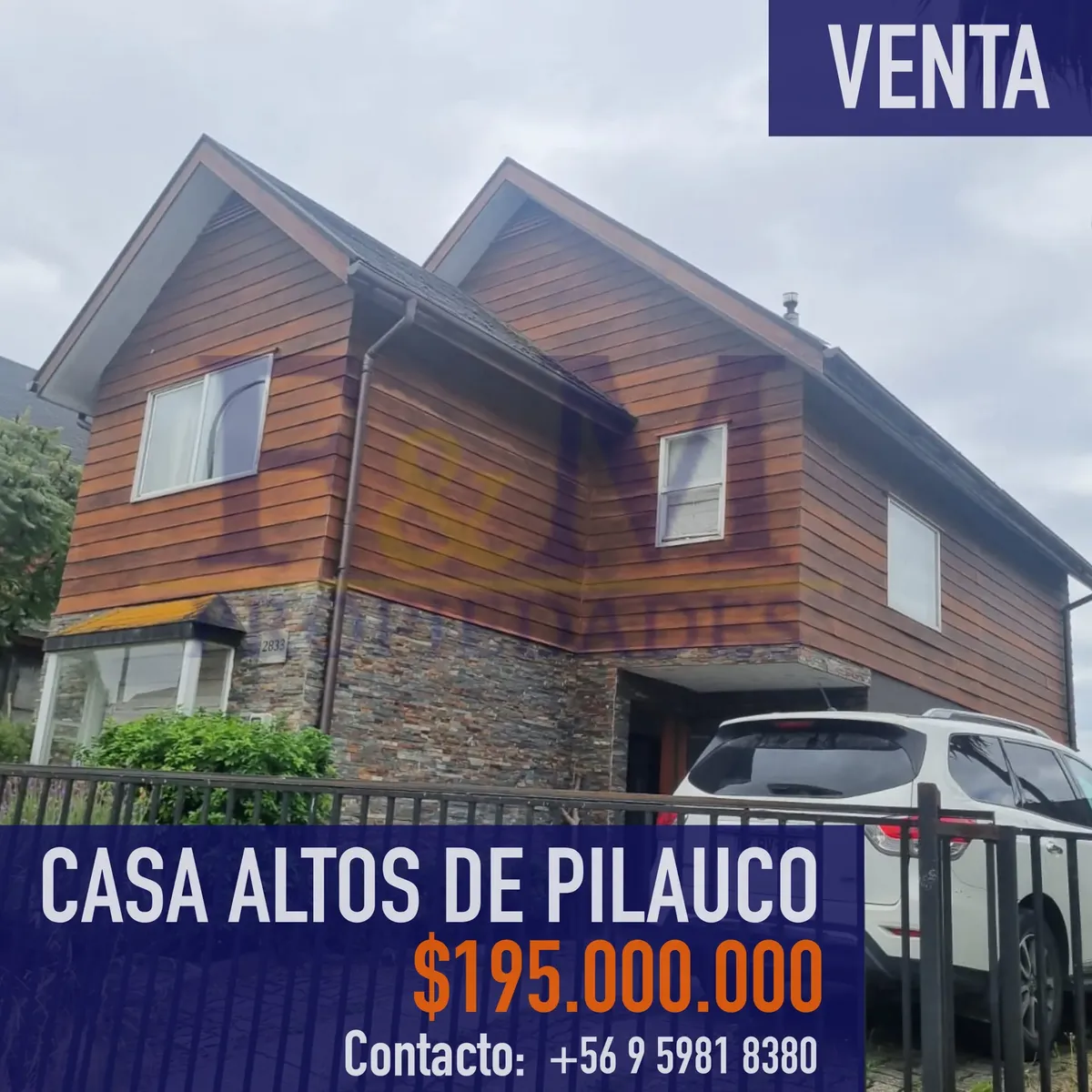 Imagen 1 de 17 de Excelente Casa 123m2 En Condominio Altos De Pilauco