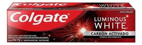 Crema Dental Anticaries Con FlĂșor Colgate Luminous White