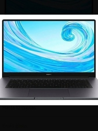 Laptop Huawei Matebook D15 Ssd 256gb 8gb Ram ... Nuevos