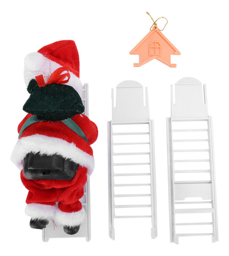 S Escalera Eléctrica Para Escalar, Adorno De Papá Noel