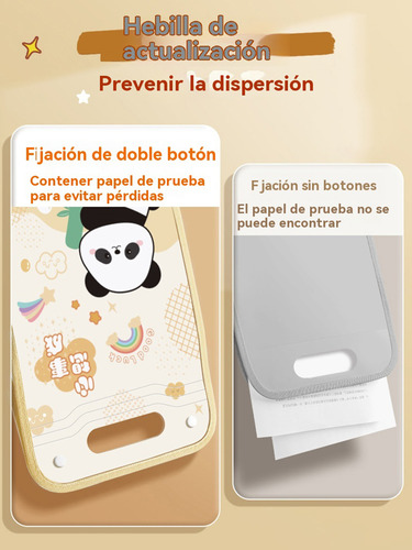 Carpeta Portátil Para Estudiantesdegrancapacidad De Papel A4