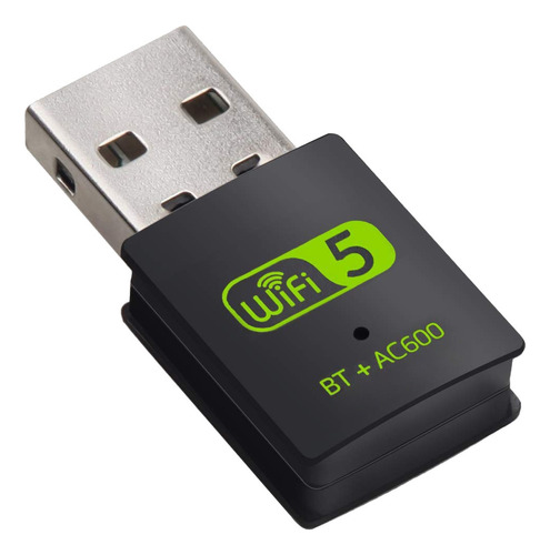 Adaptadores Wifi De 600m Doble Banda 2.4g/5g Y Bluetooth 5.0