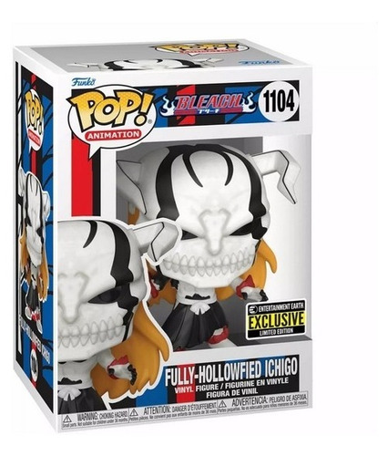 Funko Pop! Bleach Fully-hollowfied Ichigo 1104 Ee Exclusive