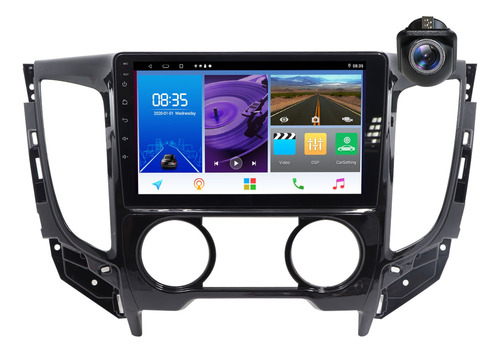 Android 10 Coche Estéreo 2g+32g Para Mitsubishi L200 15-19