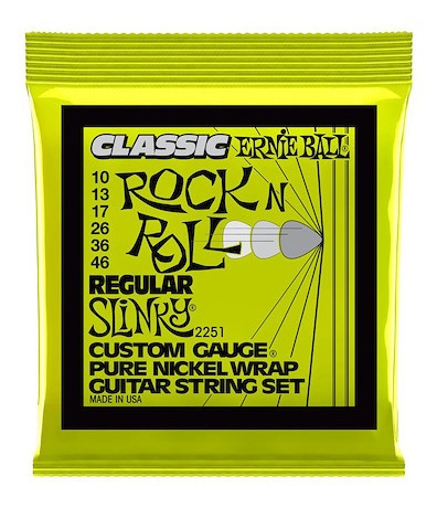 Encordado Ernie Ball P02251 Rock And Roll Classic 10-46