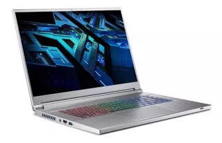 Notebook gamer Acer Predator Triton 300 SE PT316-51S plata brillante 16", Intel Core i7 12700H 16GB de RAM 512GB SSD, NVIDIA GeForce RTX 3060 240 Hz 2560x1600px Windows 11 Home