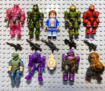 Comprar Megabloks Mega Construx Halo Lote Mix Figuras (62) 1 Halo