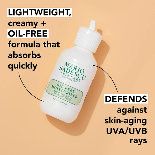 Hidratante Sem Óleo Mario Badescu Com Protetor Solar Facial