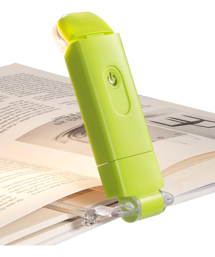 Luz De Lectura Libros, Recargable Por Usb, Linterna Lee...