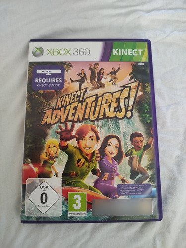 Solo La Caja De Kinect Adventures Xbox 360 