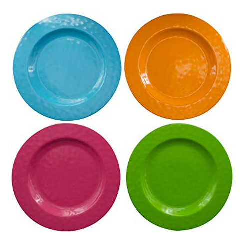 Plato Llano Chef Select, Melamina, Juego De 4 Colores