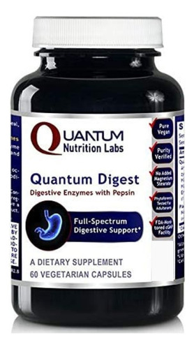 Enzimas Digestiva Quantum 258mg - - Unidad a $5474