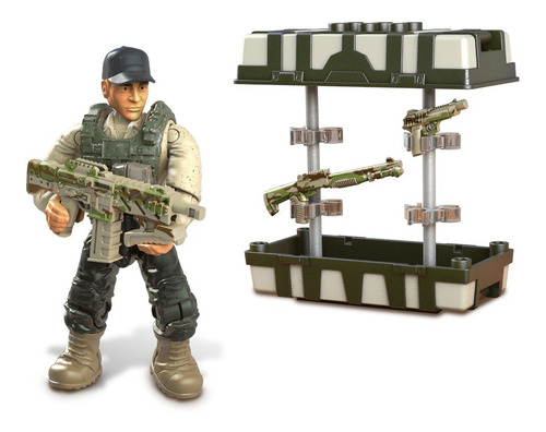 Call Of Duty Cajón Armas División De Desierto Mega Construx