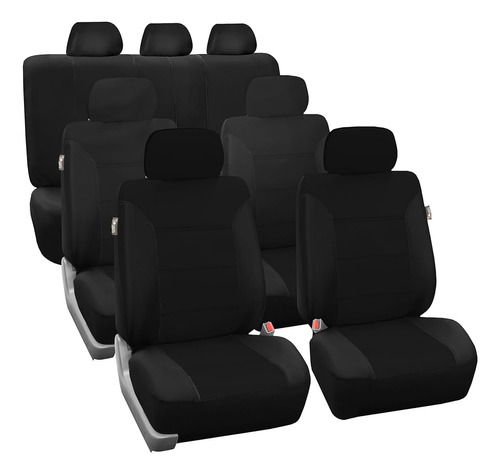 Fh Group Fundas De Asiento Automotriz Juego De Caqui Clásico