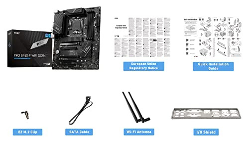 Motherboard Msi Pro B760-p Wifi Ddr4 Proseries Intel Lga1700