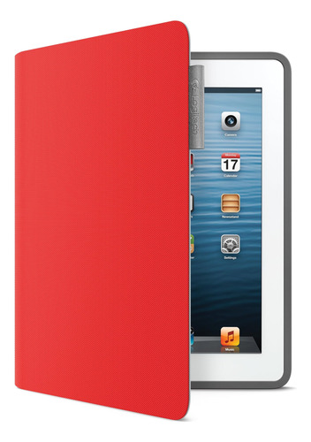 Logitech Folio iPad 2/3/4, Mars Red Orange