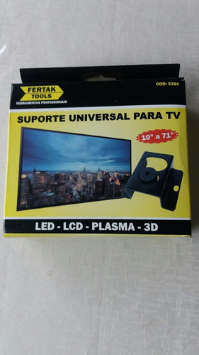 Suporte Fixo Para Tv Parede Led Lcd Plasma 10 A71 Polegadas