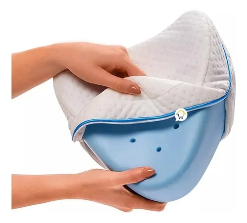 Almohada Ortopédica Piernas Espuma Viscoelástica Cojín B-38