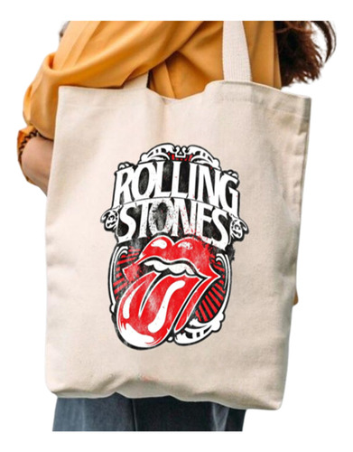 Bolso Totebag The Rolling Stones   Algodon