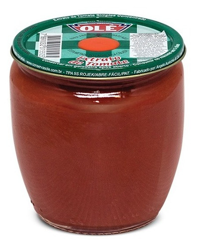 Extrato Tomate Olé Concentrado Sem Glúten 190g - Original