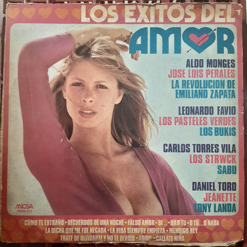 Vinilo Los Exitos Del Amor Perales Favio Bukis Otros Cp2