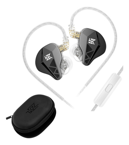 Audifonos In-ear Kz Edxs Con Microfono + Estuche