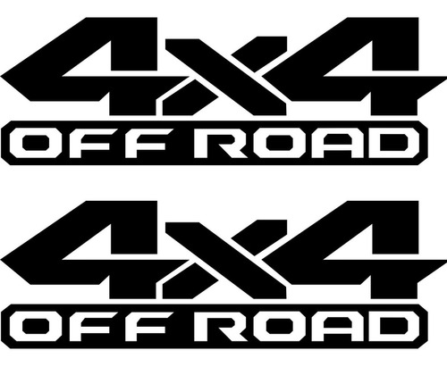 Dodge Ram 4x4 Off Road Sticker Calcomanias Batea