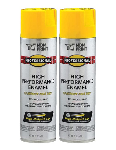 Pintura Aerosol Preventiva Oxido Amarillo Seguro Brillo 15