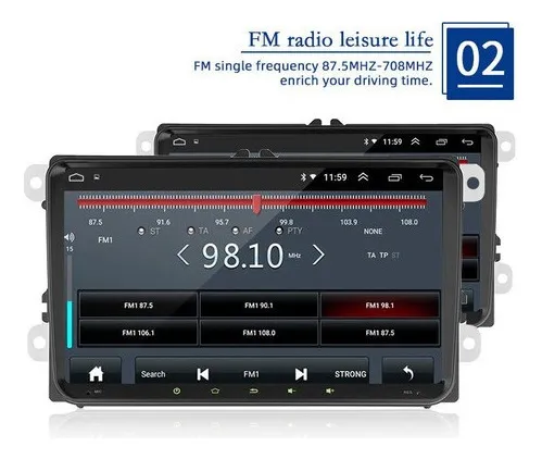 Qp 2+32 Estéreo Android Vw Golf Amarok Jetta Passat Con