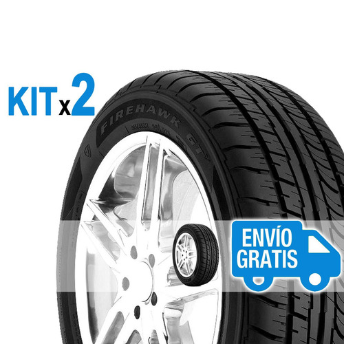 Kit 2u 185/55 R15 Firehawk Gt Firestone Envío Gratis $0