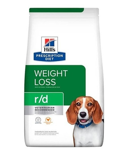 Hills R/d Weight Loss Perro 7,9 Kg. Np