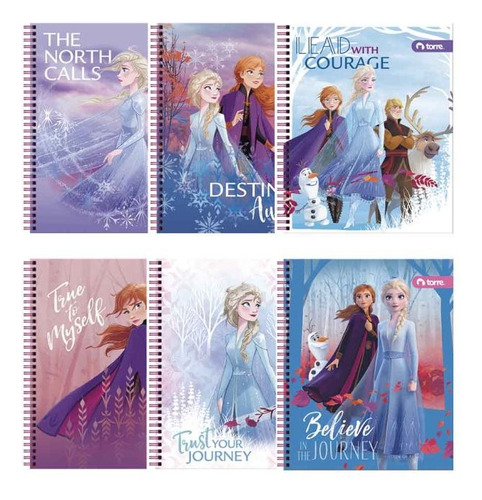 Cuaderno Universitario Frozen 100h Unidad Torre