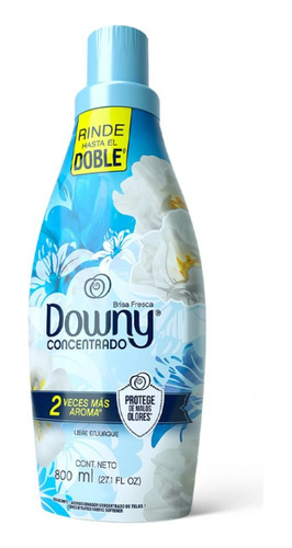 Suavizante De Telas Downy 800 Ml Fragancia Brisa Fresca