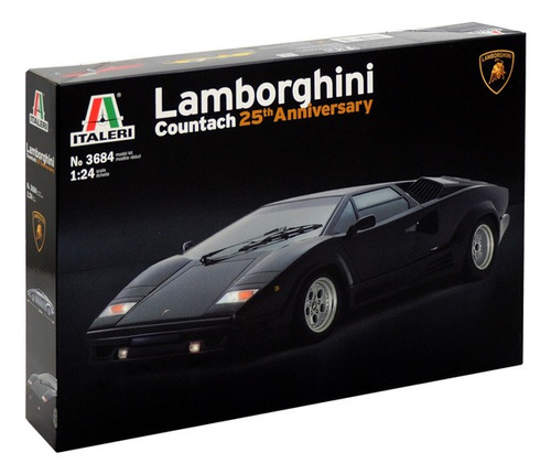 Kit Italeri Lamborghini Countach 25th Anniversary 1/24 3684