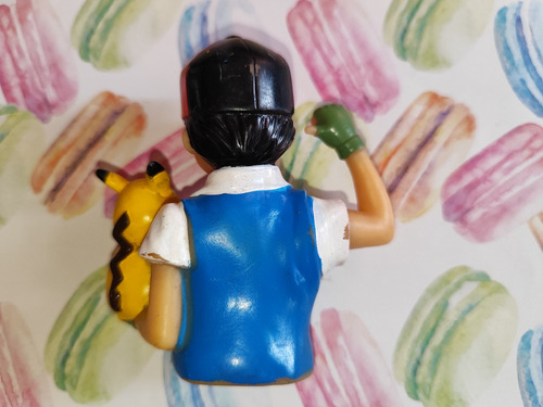 Figura Ash Pikachu Pokemon Vintage Bootleg